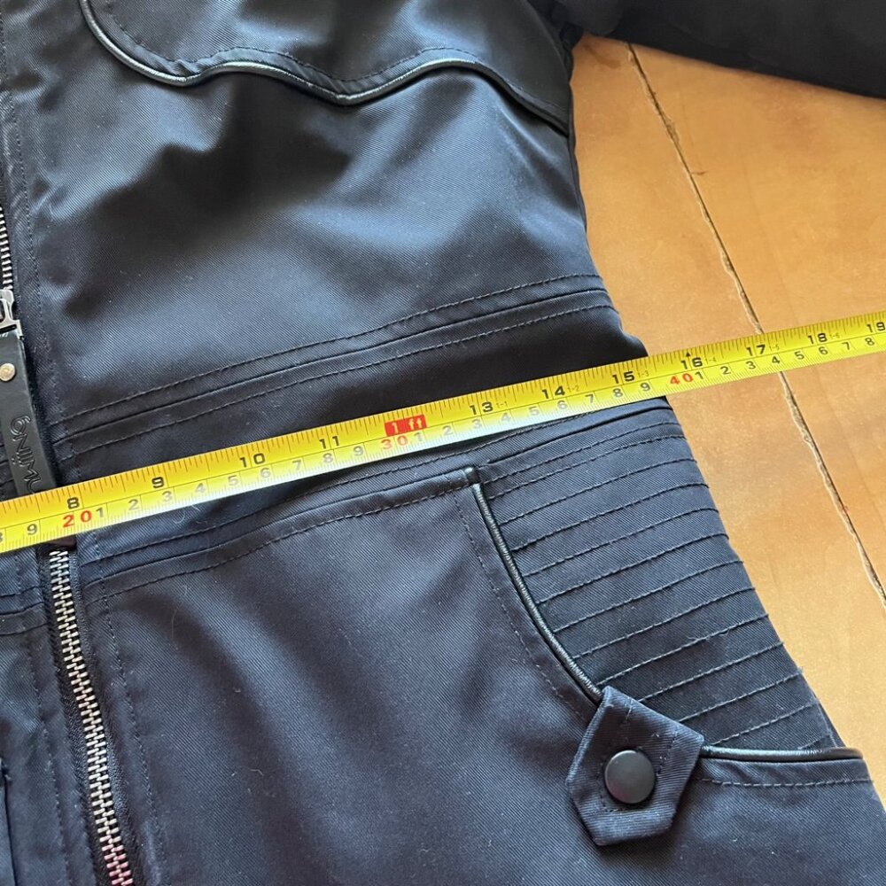 Women's Black Insulated winter Jacket - Picture 11 of 16